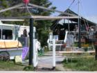 Tom's Burned Down Cafe on Madeline Island..Key West meets Lake Superior!