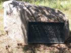Michel Cadotte memorial marker on Fort Road, near Grant's Point, Madeline Island