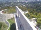 The Cactus Garden, created by Robert Irwin, at the Getty Center in Brentwood (Los Angeles), looking south