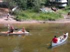 Canoeing at the Town Park, Madeline Island