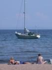 Looks like the Carribbean but it's Lake Superior, on America's North Coast!  Photo taken at Big Bay Town Park beach on Madeline Island