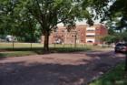 The city has consolidated some of the schools.  School buildings such as this one with lots of land are being sold.