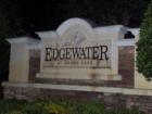 Edge water at Grand Oaks