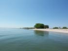Norwalk public beach on Long Island Sound