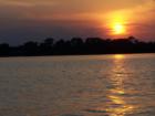 Sunset on Lake June in Winter