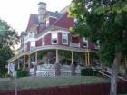 Corner view of the Old Rittenhouse Inn, Bayfield, Wisconsin