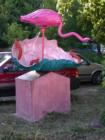 Sculpture garden exhibit, across the street from Maggie's, Bayfield, Wisconsin