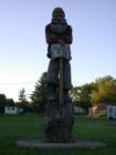 Lumberjack statue, Washburn, Wisconsin