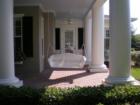 Front Porch of home facing Hippodrome Park ~ Celebration Florida