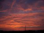 We were coming home from dinner, and the wife and I had to pull over to catch a few shots of this suburban Cary, NC, sunset.  Glad I had the camera with me.