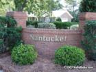 Nantucket subdivision entrance sign