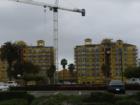 New condos being built along the ocean by the Oceanside Pier in Oceanside in the redevelopment district