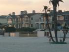 Beach Homes line the  beach and are slightly higher than the water line.  You can imagine the views from their picture windows.