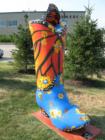 SesquiCentennial Butterfly Boot Sculpture