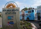 Solana Beach Amtrak Coaster train station.  Board a double-decker bus here and head for a fun day at nearby Del Mar Race Track.