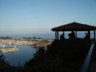 A Dana Point Wedding by the Sea in a Gazebo Overlooking Dana Harbor.