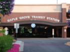 The Maple Grove Transit Station, off Interstate 94 near the Weaver Lake Road exit
