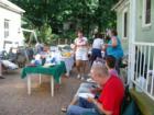 Caring Singles corn roast.  Photo by Brian Schulman