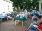 Caring Singles corn roast.  Photo by Brian Schulman