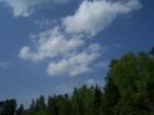 Pure clouds above you in Mora Minnesota!