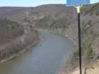 Delaware River at Hawks Nest Scenic Overlook 