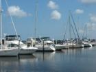 Boats at the Twin Dolphin Marina