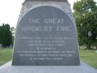The Hinckley Fire Monument was erected by the State of Minnesota under a Legislative Act approved April 7, 1899.