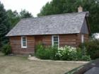 The Historic 1857 Wolsfeld Log Cabin, located next to Medina City Hall 