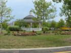Gazebo and mini-park at front-end of Cameron Station