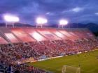Rice Eccles Stadium at night, Salt Lake City