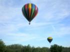 In the early morning hours in Davenport Florida you can see Hot Air Balloons...
