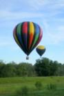 Hot Air Balloons in the back of Island Club West.