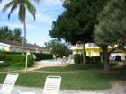 Beach view of the " Tower " building and second pool.