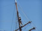 Workin' on the Riggin'  Tall ship Hawaiian Chieftain