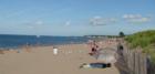 Plage Parlee Beach- salt water, supervised, change houses, washrooms, showers (indoor/outdoor), parking, canteens, provincial park campground, playground, picnic areas, first aid, security, licensed restaurant.