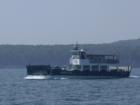Meeting the "Madeline" as it crosses from Bayfield to Madeline Island