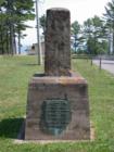 Soldiers and Sailors monument in Memorial Park, Washburn, Wisconsin
