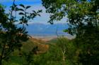 View of the Salt Lake Valley from Butterfield Canyon.