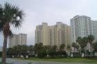Sand Key condos with water views of the Intercoastal Waterway and the Gulf of Mexico.