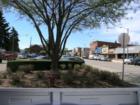 Downtown Plano looking from Center towards Chamber of Commerce building