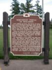 "Wisconsin's Northwest Portal" marker at the wayside, east end of Superior, Wisconsin