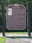 Brule River historical marker in Brule, Wisconsin, Douglas County