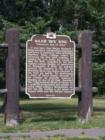 Richard Bong memorial marker in Poplar, Wisconsin