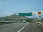 There are 3 major highways on Oahu....H1, H2 and H3.  This is the end of H3 which dead ends at Marine Corps Base Kaneohe in the city of Kaneohe.