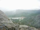 What you see when you are standing on top of Mount Rushmore.  Duane Hosek