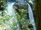 The top of the falls on the North Fork of the Nooksack River