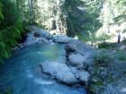 The smooth before the falls