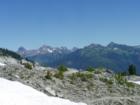 Series of peaks along the US-Canada border
