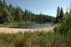 Fly-in-Lake Blue Lake Springs in Arnold CA.
      
      A great place to cool down on a summer day!
