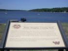 Historic plaque at Point Douglas County Park in Hastings, Minnesota